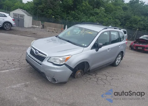 2016 Subaru Forester 2.5I из США, поврежденный, VIN JF2SJABC7GH403974